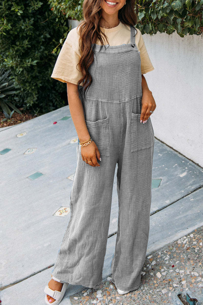 Damen Lässiger Jumper mit breiten Beinen R&B