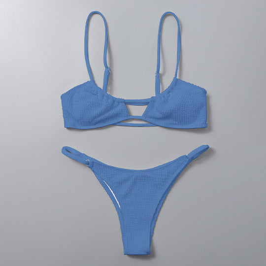 Damen Triangel-Bikini mit raffiniertem Netzdesign R&B