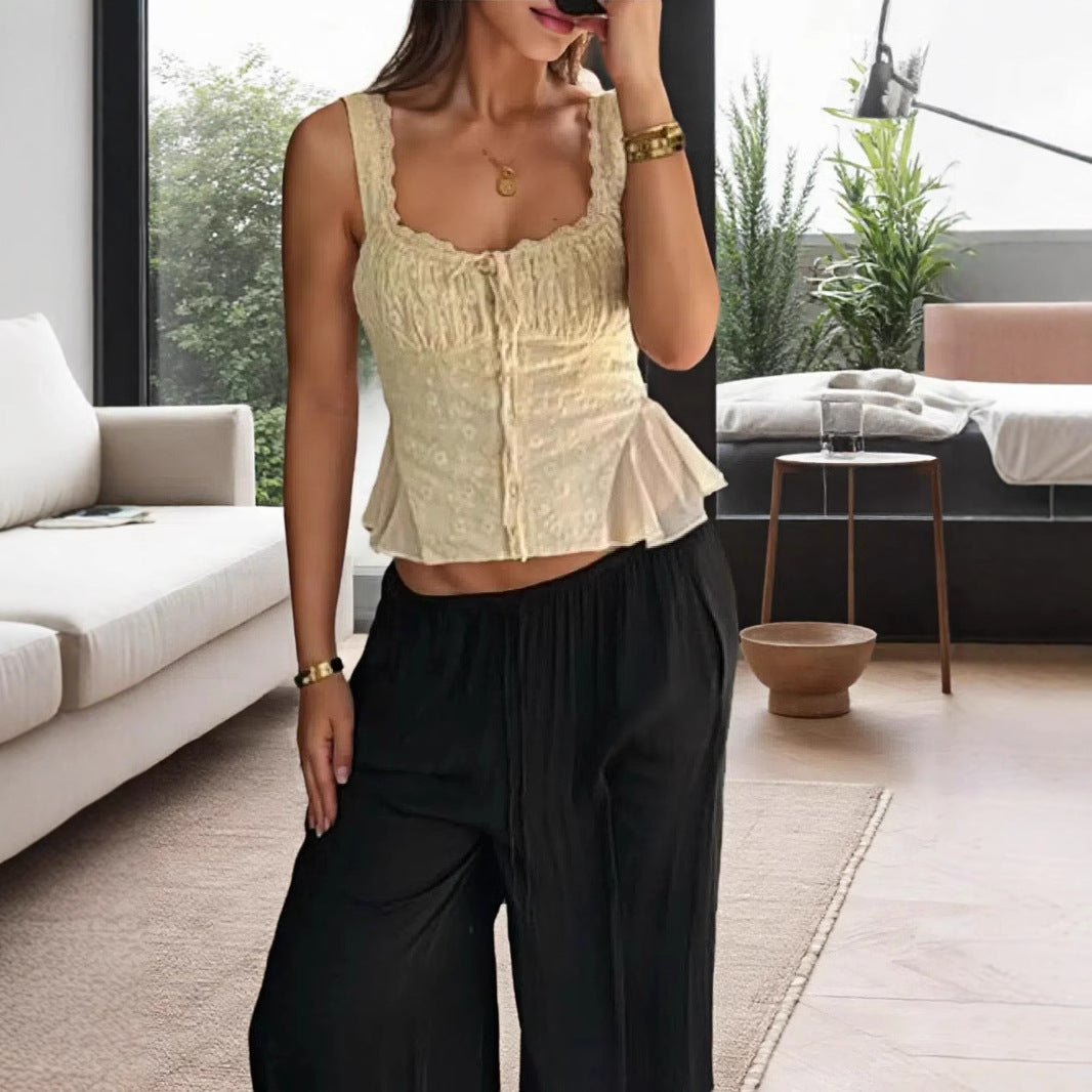 Damen elegantes Maxikleid mit schulterfreiem Design und raffinierten Rüschendetails R&B
