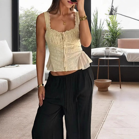 Damen elegantes Maxikleid mit schulterfreiem Design und raffinierten Rüschendetails R&B