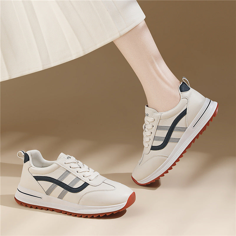 Damen Sportliche Sneakers mit rutschfester Laufsohle und gepolstertem Futter R&B