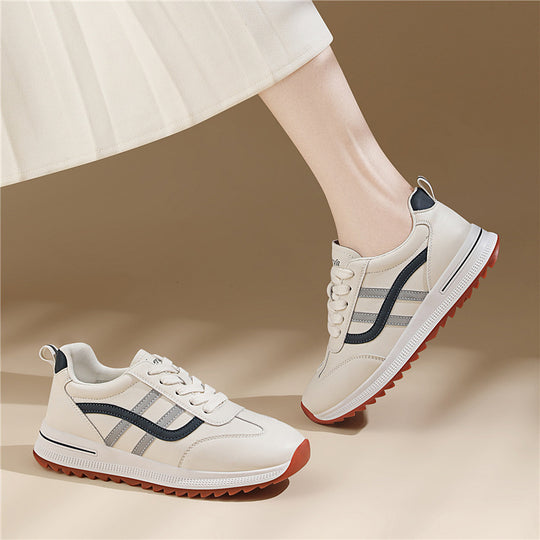Damen Sportliche Sneakers mit rutschfester Laufsohle und gepolstertem Futter R&B