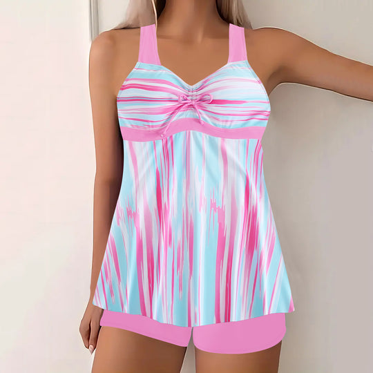 Damen Tankini-Oberteil mit Shorts R&B