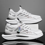 Damen Sportliche Luftpolster Sneakers mit leichtgewichtigem Obermaterial und atmungsaktiver Sohle