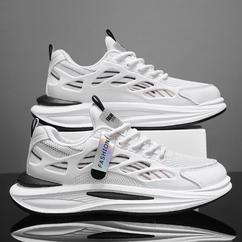 Damen Sportliche Luftpolster Sneakers mit leichtgewichtigem Obermaterial und atmungsaktiver Sohle