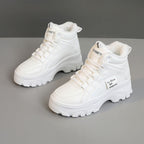 Damen Winterliche High-Top Sneakers mit kuscheligem Innenfutter und rutschfester Sohle R&B
