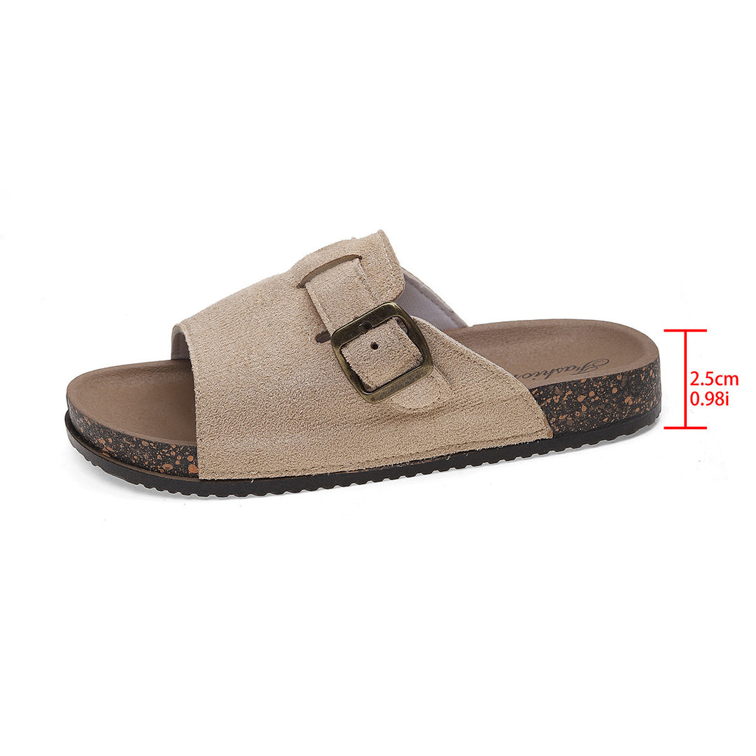 Damen Stilvolle Clogs mit verstellbarem Riemen und innenliegender Polsterung R&B