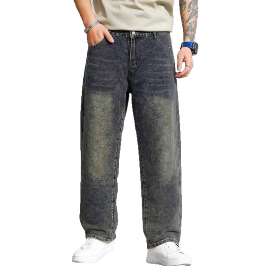Herren lässige Jeans mit einzigartigem Design R&B