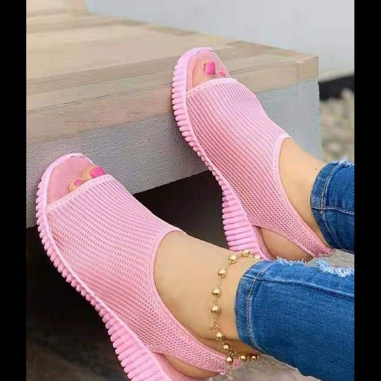 Damen Atmungsaktive Sandalen mit rutschfester Sohle und offenem Zehenbereich R&B