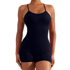 Damen Sportlicher Einteiler für Fitness und Schwimmen R&B