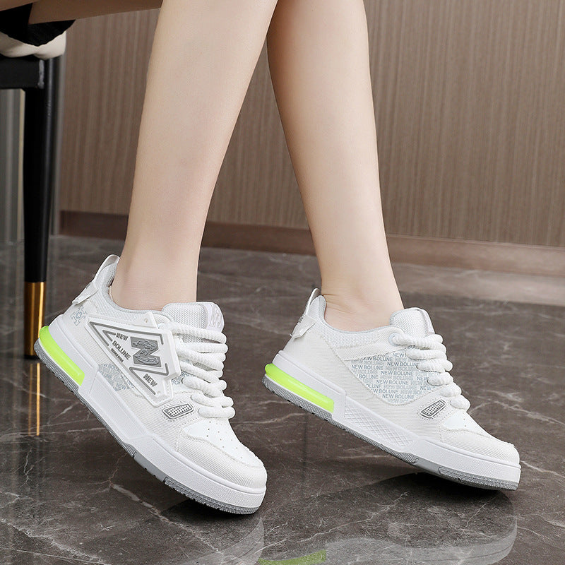 Damen Sportliche Sneaker mit modischem Design und atmungsaktiver Obermaterialstruktur R&B