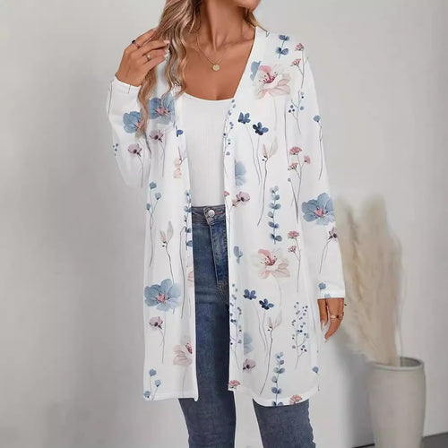 Damen Florale Kimono-Jacke R&B