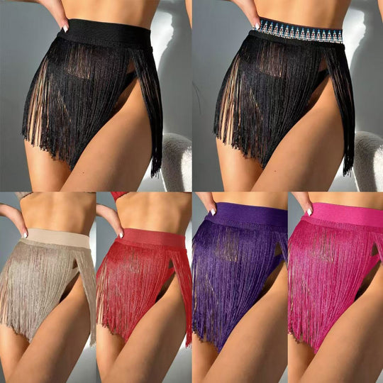 Damen Fransen-Bikini-Slip R&B