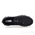 Damen Sportliche Schnürsneaker mit atmungsaktiver Struktur R&B