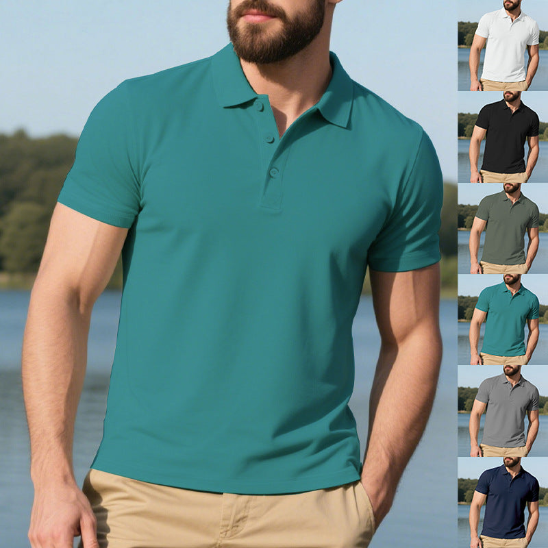 Herren Polo-Shirt mit atmungsaktiver Anti-Pilling-Technologie