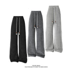 Damen weite Haremshose mit elastischem Bund und trendy Zickzackmuster R&B