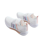 Damen Leichte Freizeit-Sneaker mit atmungsaktiver Mesh-Oberfläche und flexibler Laufsohle R&B