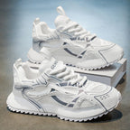 Damen Sportliche Sneakers mit atmungsaktiver Mesh-Oberfläche und federleichter Sohle R&B