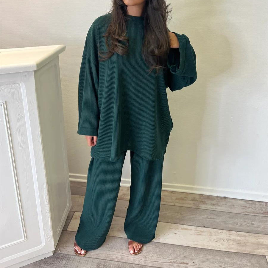 Damen Lässiger Strickanzug R&B