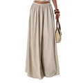 Damen Weite plissierte Sommerhose R&B