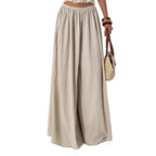 Damen Weite plissierte Sommerhose R&B