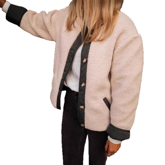 Damen Kuschelige und stylische Fleecejacke R&B