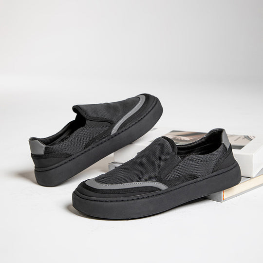 Damen Bequeme Slip-On Sneaker mit atmungsaktivem Obermaterial R&B