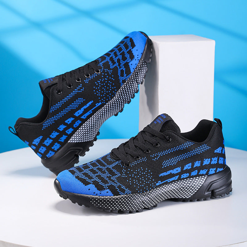 Damen Laufneutrale Sport Sneakers mit atmungsaktiver Obermaterialstruktur R&B