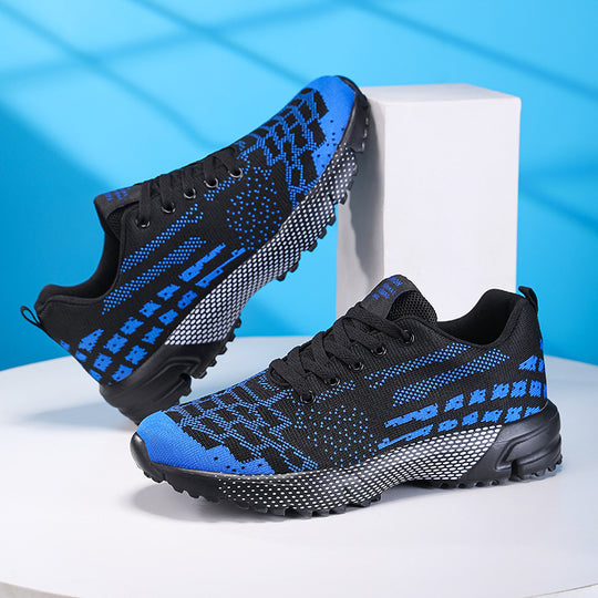 Damen Laufneutrale Sport Sneakers mit atmungsaktiver Obermaterialstruktur R&B