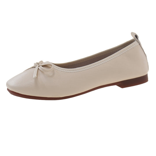 Damen Ballerinas mit süßem Schleifen-Design und komfortabler Sohle R&B