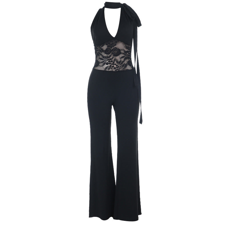 Damen Bodysuit mit Spitzenoberteil R&B