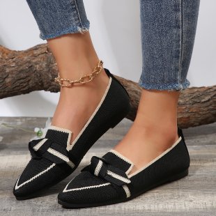 Damen Flats mit modischem Schleifen-Detail R&B