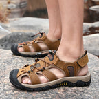 Damen Sportliche Outdoor-Sandalen mit schnellschnürbarem System und stabiler Sohle R&B