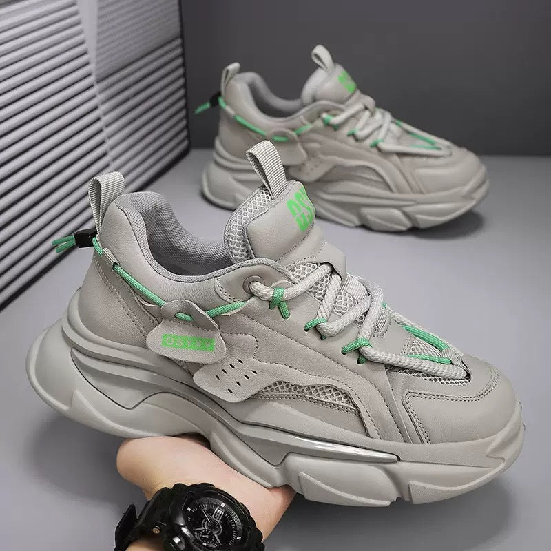 Damen Sportliche Chunky Sneaker mit atmungsaktivem Mesh und innovativer Dämpfung