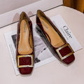 Damen elegante Ballerinas mit modischem Schmuckdetail