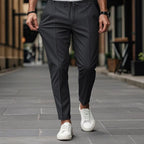 Herren modische Slim-Fit Jogginghose mit elastischem Bund und praktischen Seitentaschen R&B