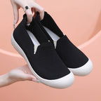Damen Atmungsaktive Slip-On Sneakers mit flexiblem Einsatz R&B