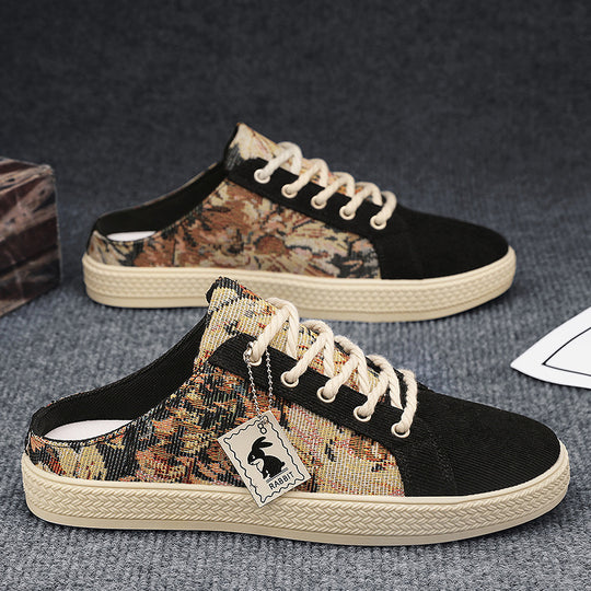 Damen bequeme und lässige Slip-On Sneakers R&B