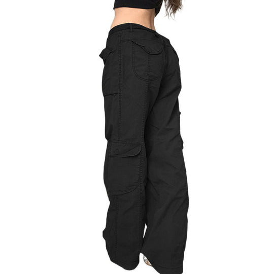 Damen Cargo-Hose mit seitlichen Taschen und verstellbarem Bund R&B