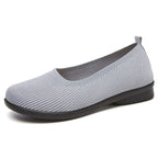 Damen Bequeme sowie atmungsaktive Strick-Ballerinas R&B