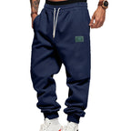 Herren bequeme Hoodie-Jogginghose mit elastischem Bund und praktischen Eingrifftaschen R&B