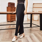 Damen eleganter Rock mit seitlichem Schlitz R&B