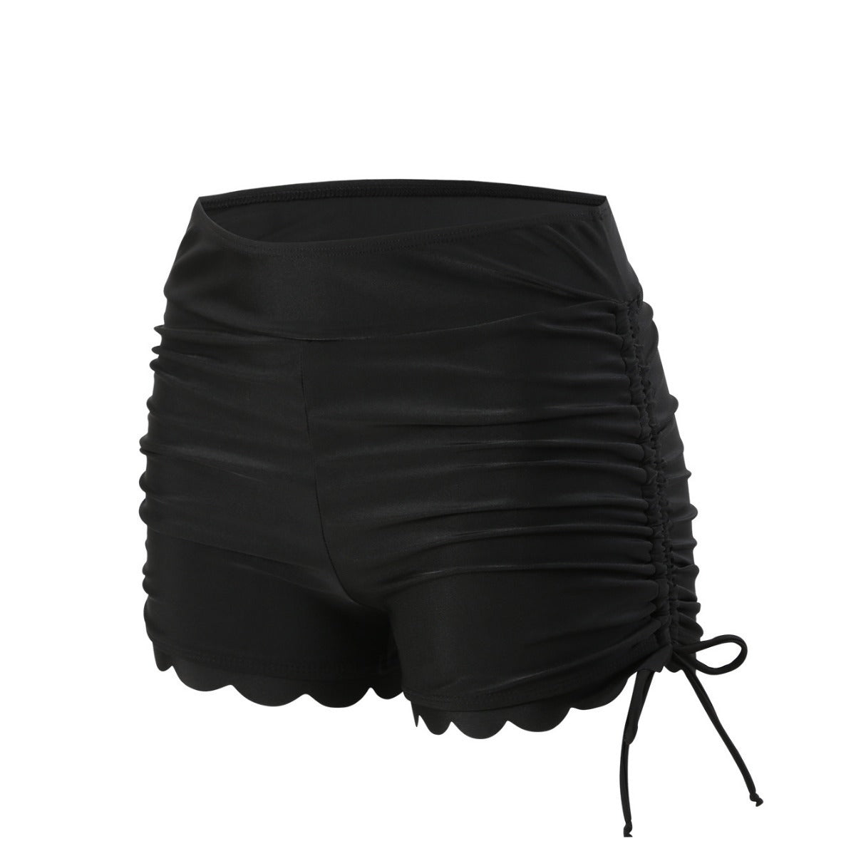 Damen Badeshorts mit verstellbarem Raffungsdesign R&B
