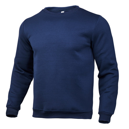 Herren Komfortabler Rundhals-Pullover aus hochwertigem Baumwollmix R&B