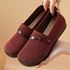 Damen Bequeme Slip-On Ballerinas mit flexiblem Obermaterial R&B