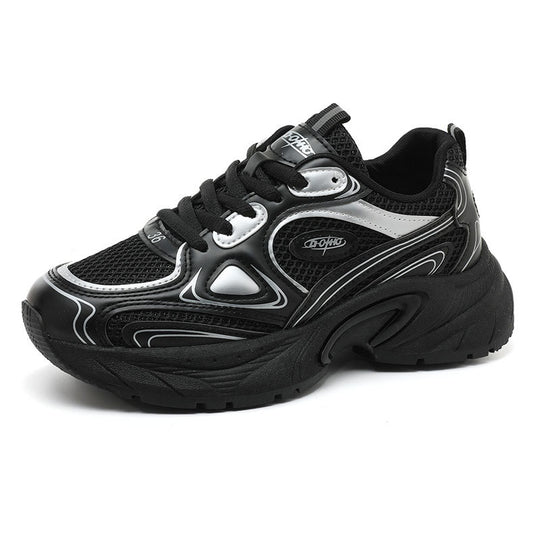 Damen Sportliche Sneakers mit atmungsaktiver Mesh-Oberfläche und gepolsterter Sohle R&B