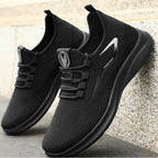 Damen atmungsaktive Sport-Sneaker mit elastischem Obermaterial und rutschfester Sohle R&B