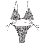 Damen Bikiniset mit verspieltem Rüschen-Design R&B