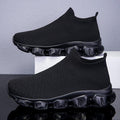 Damen Atmungsaktive Strick-Laufschuhe mit rutschfester Sohle R&B