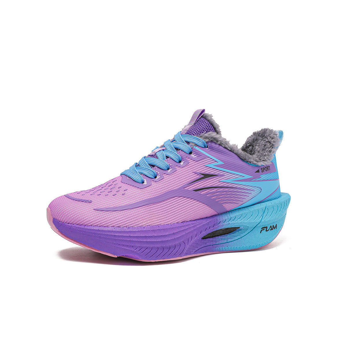 Damen Sportliche Lauf-Sneaker mit dämpfendem Obermaterial